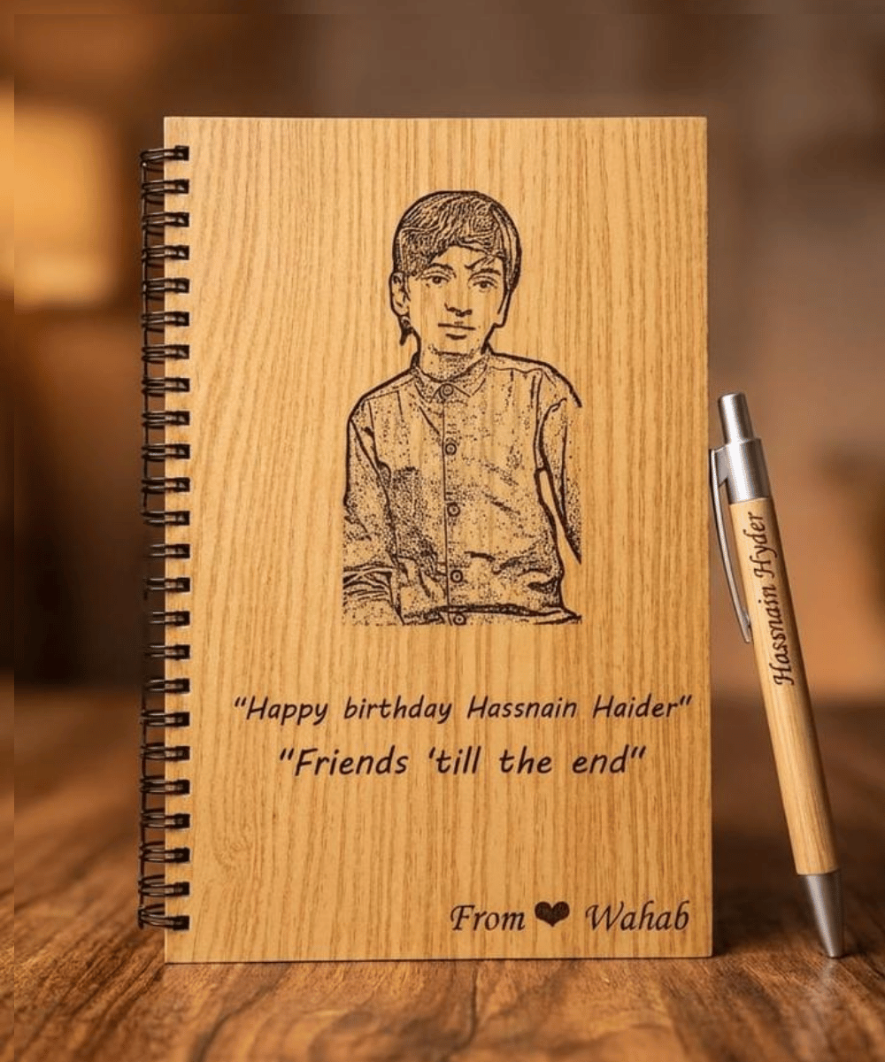 Personalized Portrait Gift Set
