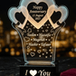 Custom Family Heart Lamp