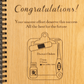 Personalized Graduation Gift Notebook – Custom Name Engraved