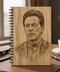Custom Engraved Portrait Notebook