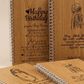 Personalized Birthday Gift Notebook – Custom Name & Quote Engraved