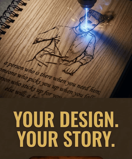 Custom Engraved Story Notebook
