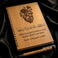 Quranic Verse Wooden Notebook