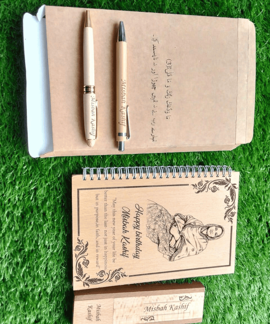 Personalized Notebook Gift Set – Eid & Wedding Gift Pakistan