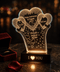 Personalized Heart Acrylic Lamp