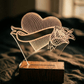 Romantic Heart LED Lamp