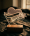 Romantic Heart LED Lamp