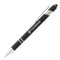 Customised metal black pen velvet textured